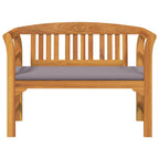 Rosenbank Natur 114 x 46 x 82,5 cm Massivholz Akazie