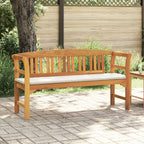Rosenbank Natur 157 x 46 x 82,5 cm Massivholz Akazie