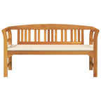 Rosenbank Natur 157 x 46 x 82,5 cm Massivholz Akazie