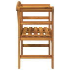 Rosenbank Natur 68,5 x 46 x 82,5 cm Massivholz Akazie