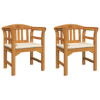 Rosenbank Natur 68,5 x 46 x 82,5 cm Massivholz Akazie
