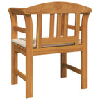 Rosenbank Natur 68,5 x 46 x 82,5 cm Massivholz Akazie