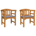 Rosenbank Natur 68,5 x 46 x 82,5 cm Massivholz Akazie