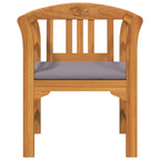 Rosenbank Natur 68,5 x 46 x 82,5 cm Massivholz Akazie