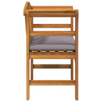 Rosenbank Natur 68,5 x 46 x 82,5 cm Massivholz Akazie