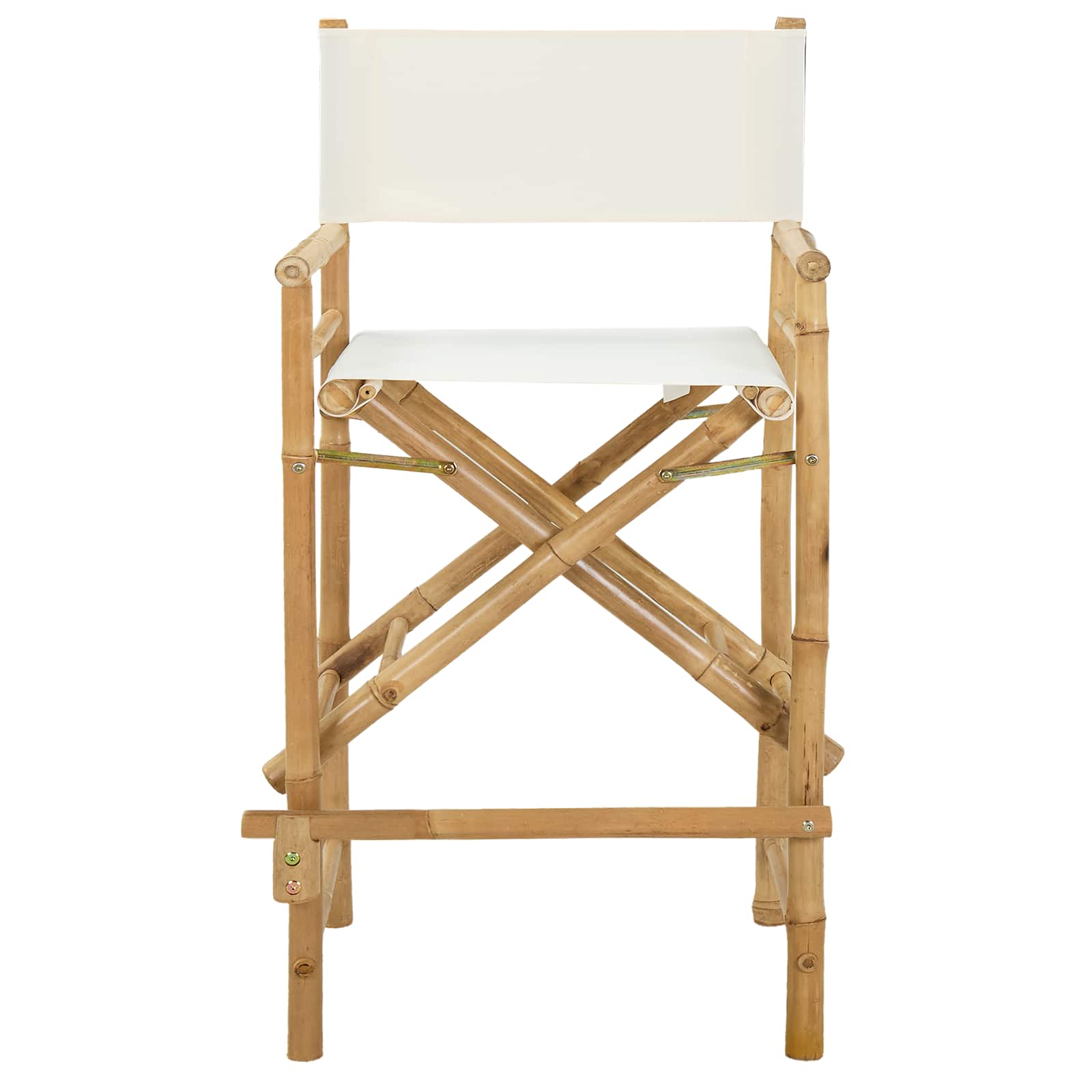 Klappstuhl für Regisseure 2 pcs Natur Bambus