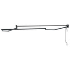 Elektrisches Markisenrahmen Anthrazit 3 x 2 m Aluminium