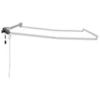 Elektrisches Markisenrahmen Weiß 3,5 x 2,5 m Aluminium