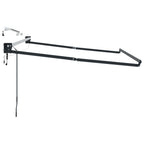 Elektrisches Markisenrahmen Anthrazit 3 x 2 m Aluminium