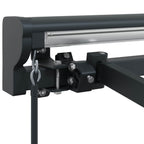 Manueller Markisenrahmen Verstellbar Anthrazit 2,5 x 2 m Stahl
