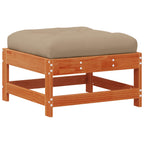 Garten-Lounge-Set 5 pcs Wachsboden Kiefer Massives Kiefernholz