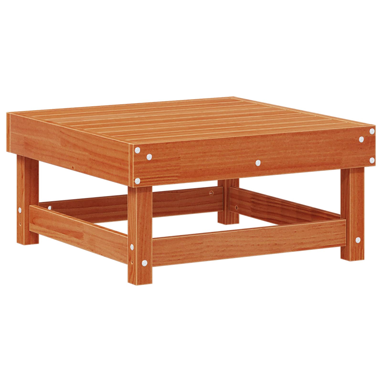 Garten-Lounge-Set 5 pcs Wachsbraun Massives Kiefernholz