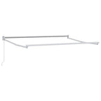 Einziehbare Markise Anthrazit 2,5 x 2 m