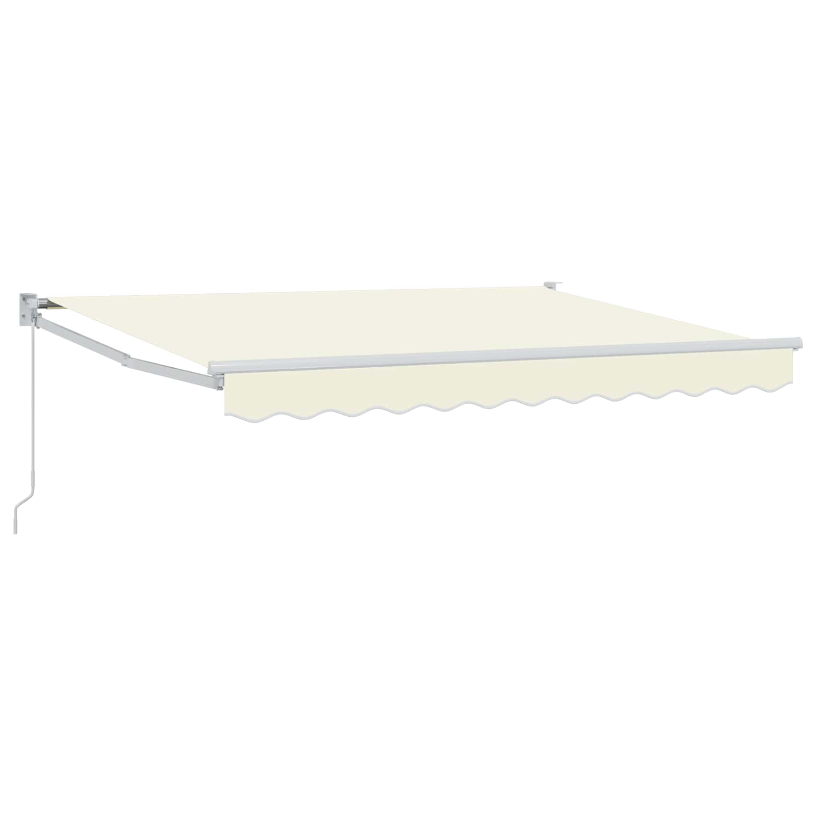 Einziehbare Markise Creme 3,5 x 2 m