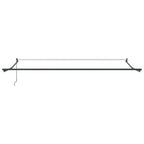 Einziehbare Markise Creme 4 x 2 m 100% Polyester und Aluminium