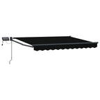 Manuelle Gelenkarmmarkise mit LEDs 3 x 2,5 m