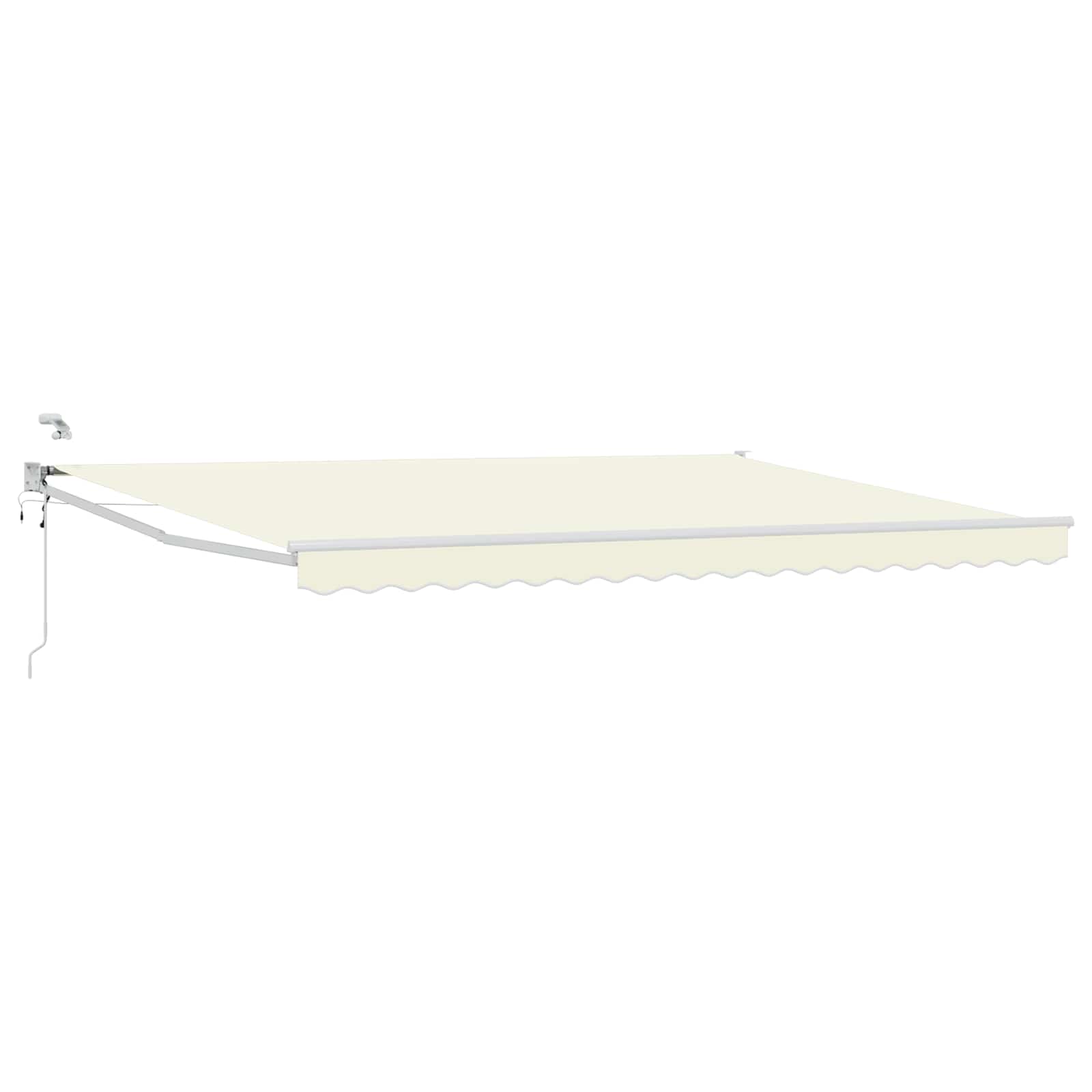 Elektrische ausziehbare Markise Creme 4 x 3 m