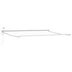 Elektrische ausziehbare Markise Mehrfarbig 4,5 × 3 m