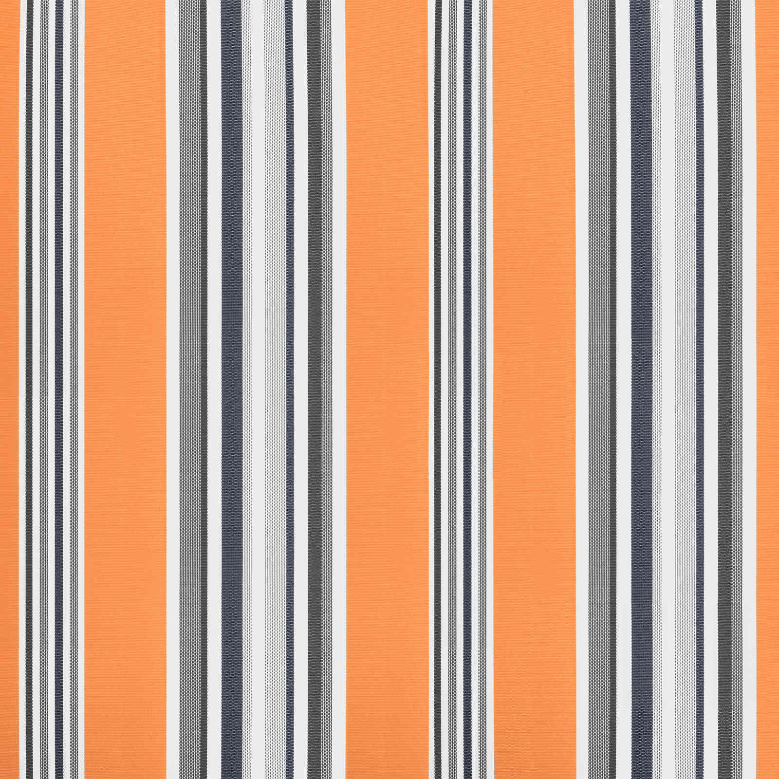 Manuell einziehbare Markise Orange, Grau, Blau, Weiß