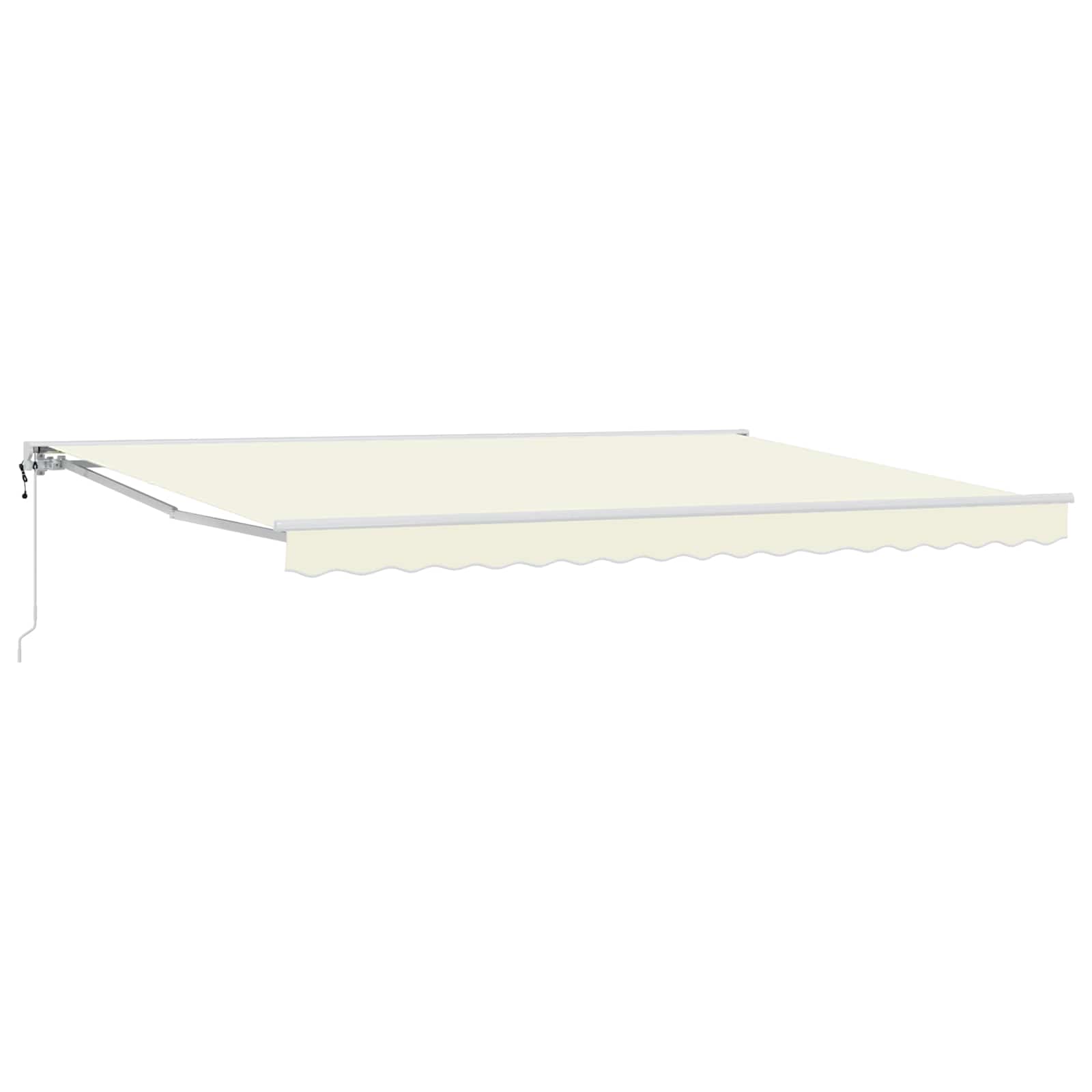 Elektrische ausziehbare Markise Creme 5 x 3 m
