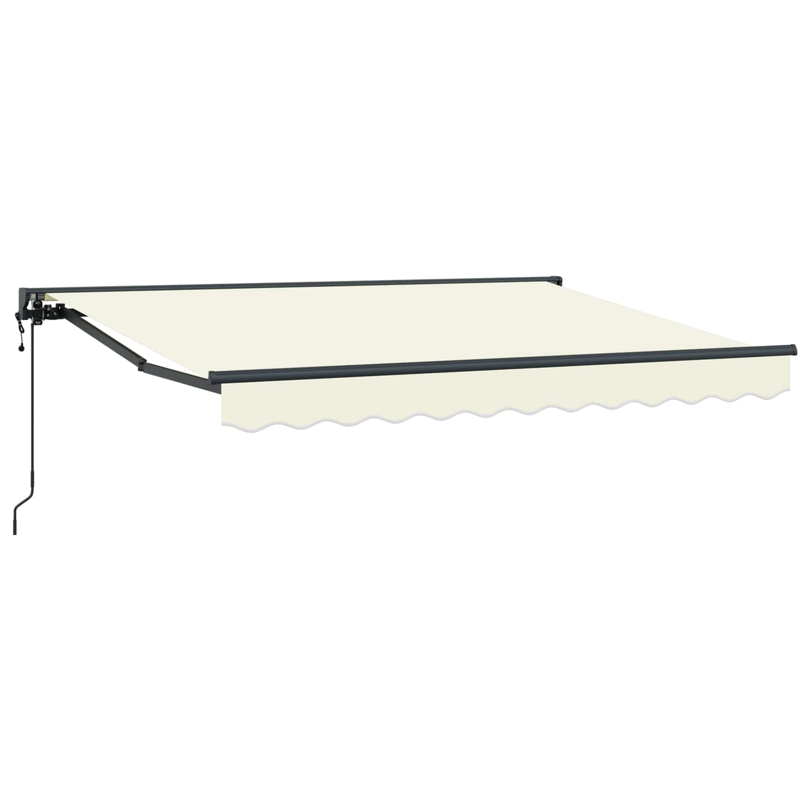 Elektrische ausziehbare Markise Creme 3 x 2 m