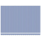 Elektrische ausziehbare Markise Blau und Weiß 4 × 3,5 m