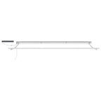 Elektrische ausziehbare Markise Gelb und Weiß 5 x 3 m