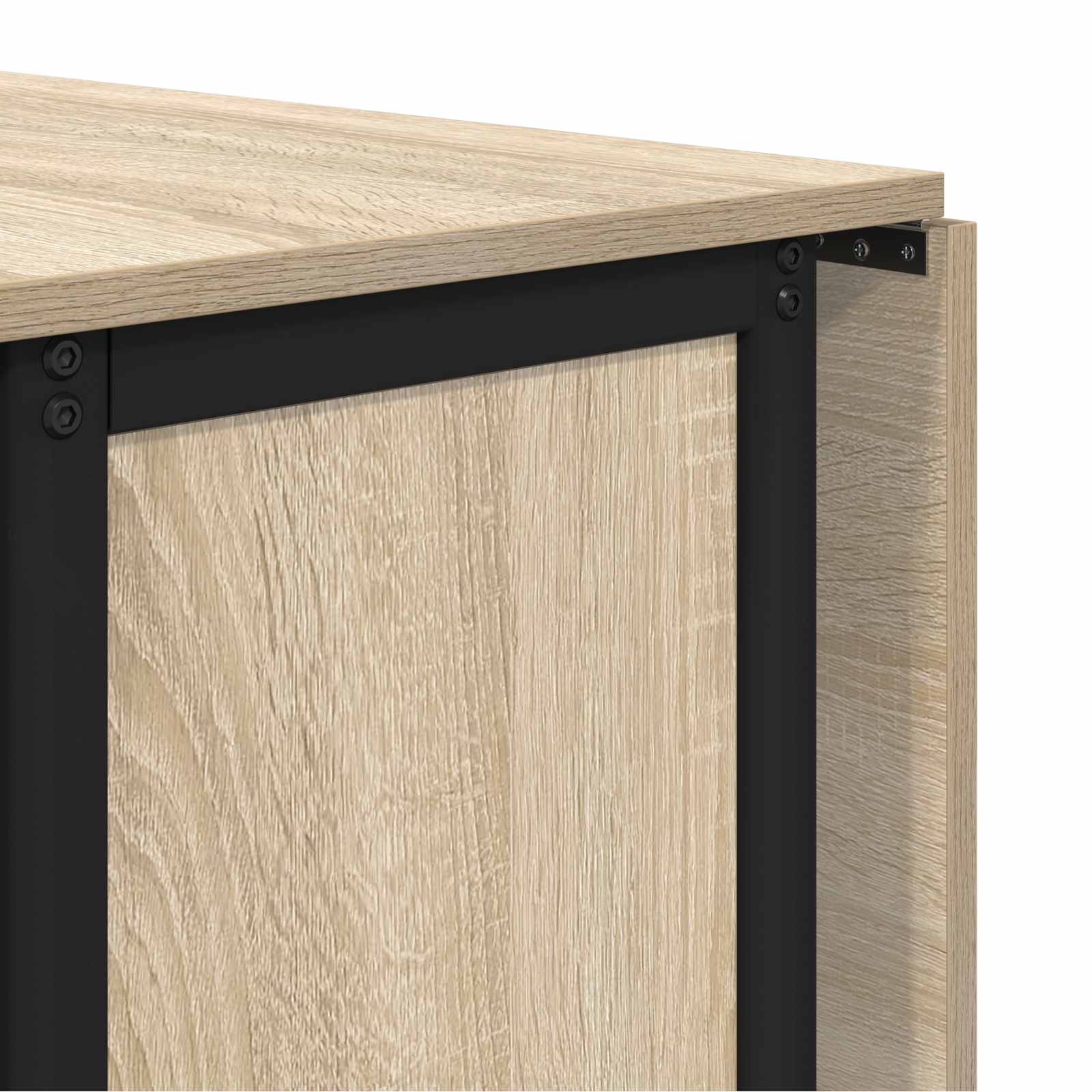Faltbarer Esstisch mit Rollen 130 x 80 x 76,5 cm Stahl PB