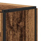Esstisch 144 x 60 x 75 cm Holzwerkstoff Altholz Rechtwinklig