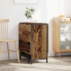 Esstisch 144 x 60 x 75 cm Holzwerkstoff Altholz Rechtwinklig
