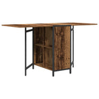 Esstisch 144 x 60 x 75 cm Holzwerkstoff Altholz Rechtwinklig