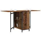 Esstisch 144 x 60 x 75 cm Holzwerkstoff Altholz Rechtwinklig