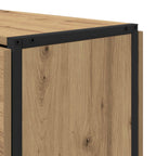 Esstisch 144 x 60 x 75 cm Holzwerkstoff Artisan-Eiche