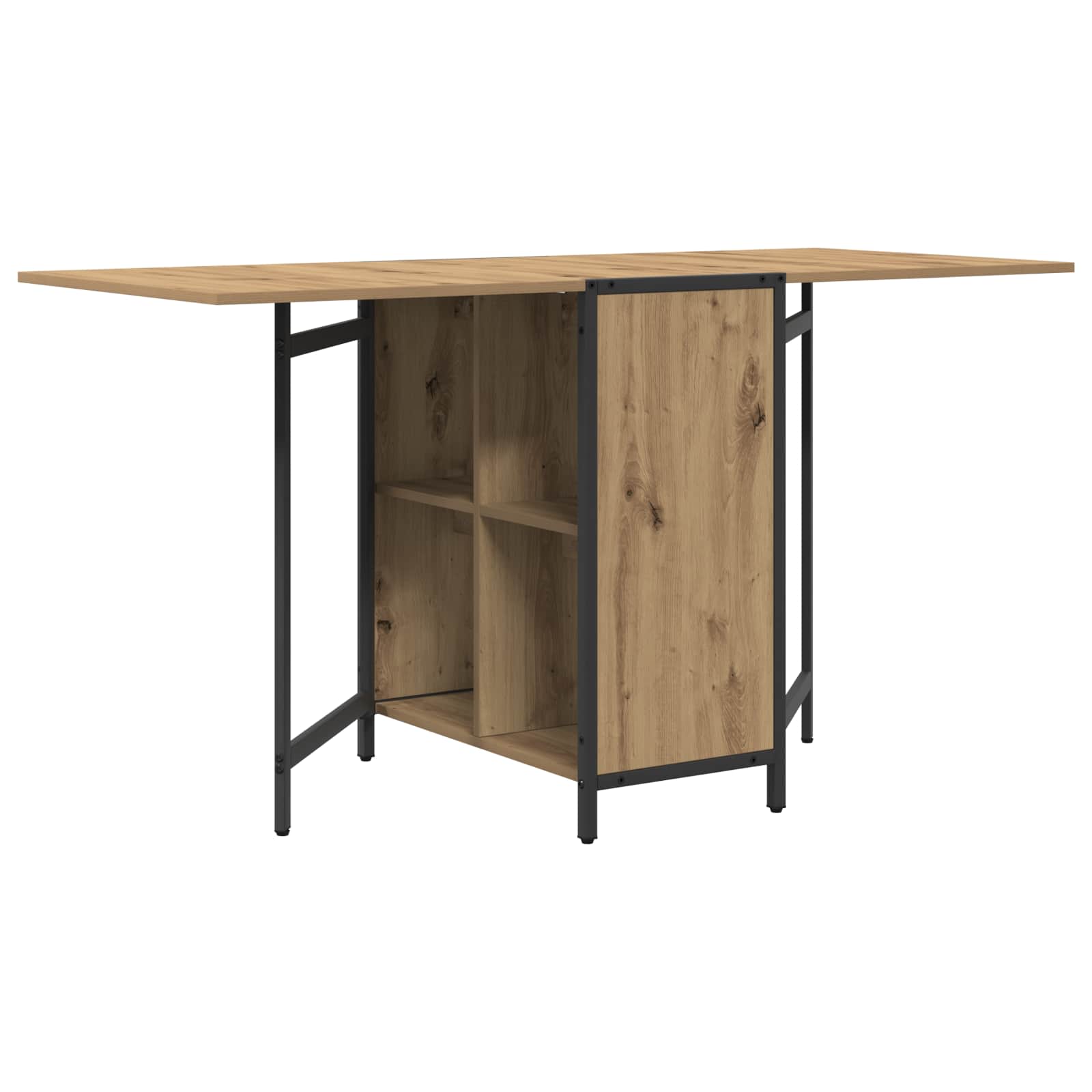 Esstisch 144 x 60 x 75 cm Holzwerkstoff Artisan-Eiche