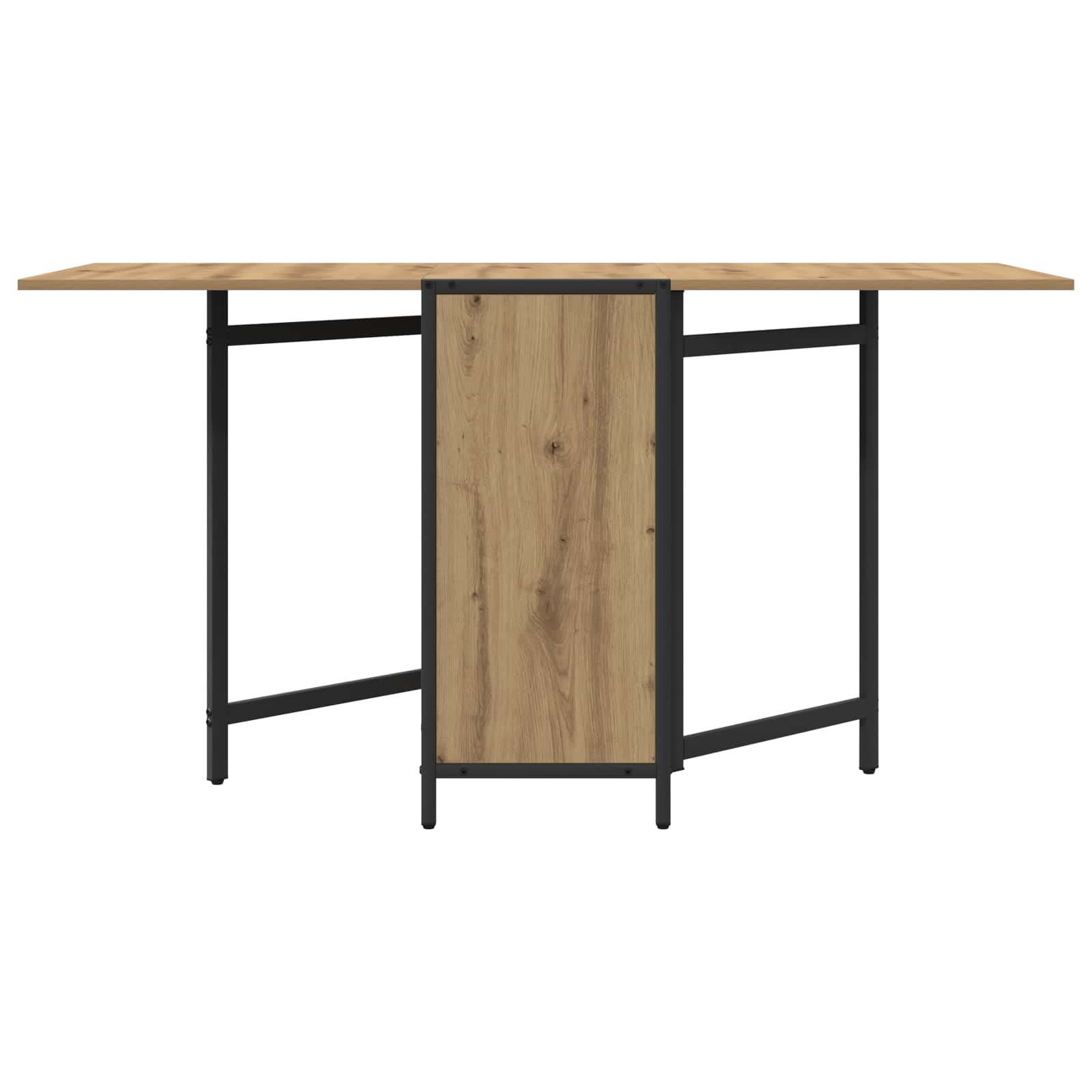 Esstisch 144 x 60 x 75 cm Holzwerkstoff Artisan-Eiche