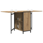 Esstisch 144 x 60 x 75 cm Holzwerkstoff Artisan-Eiche