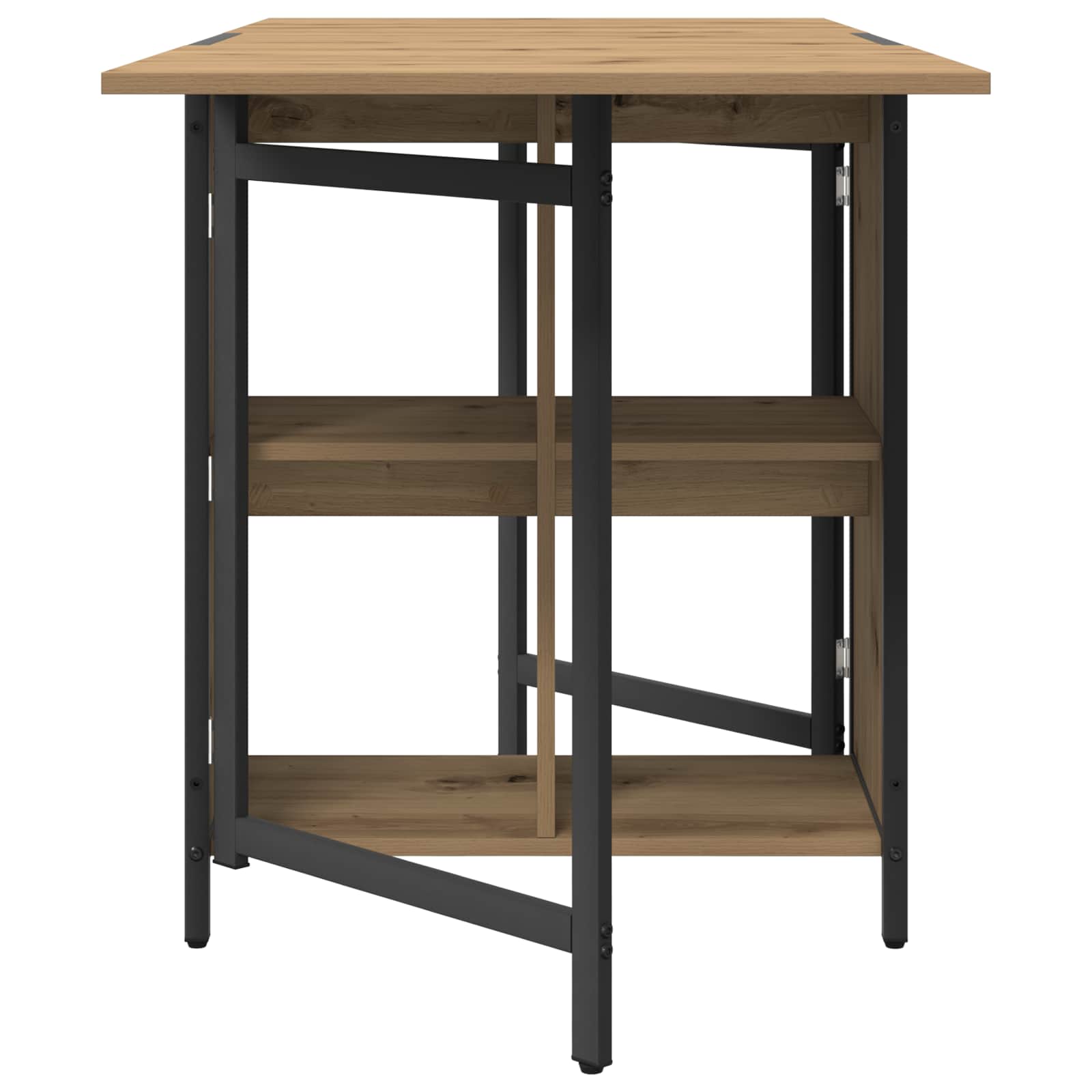 Esstisch 144 x 60 x 75 cm Holzwerkstoff Artisan-Eiche