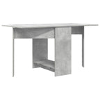 Esstisch 138 x 70 x 73,5 cm Holzwerkstoff Betongrau