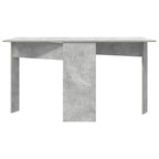 Esstisch 138 x 70 x 73,5 cm Holzwerkstoff Betongrau