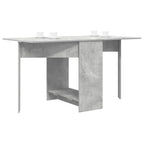 Esstisch 138 x 70 x 73,5 cm Holzwerkstoff Betongrau