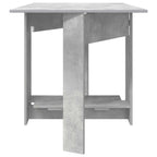 Esstisch 138 x 70 x 73,5 cm Holzwerkstoff Betongrau
