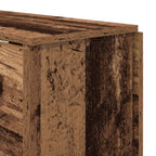 Esstisch 138 x 70 x 73,5 cm Holzwerkstoff Altholz Rechtwinklig
