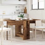 Esstisch 138 x 70 x 73,5 cm Holzwerkstoff Altholz Rechtwinklig