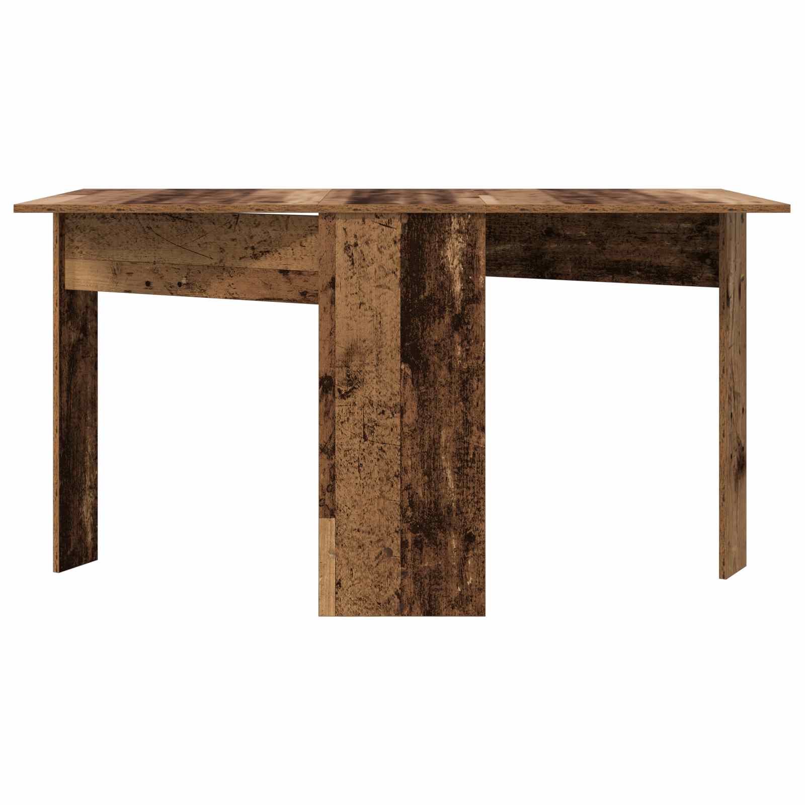 Esstisch 138 x 70 x 73,5 cm Holzwerkstoff Altholz Rechtwinklig