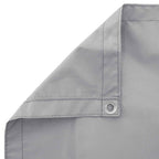 Balkonsichtschutz Hellgrau 110 x 400 cm Oxford-Stoff