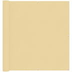 Balkonsichtschutz Sand 120 x 200 cm Oxford-Stoff