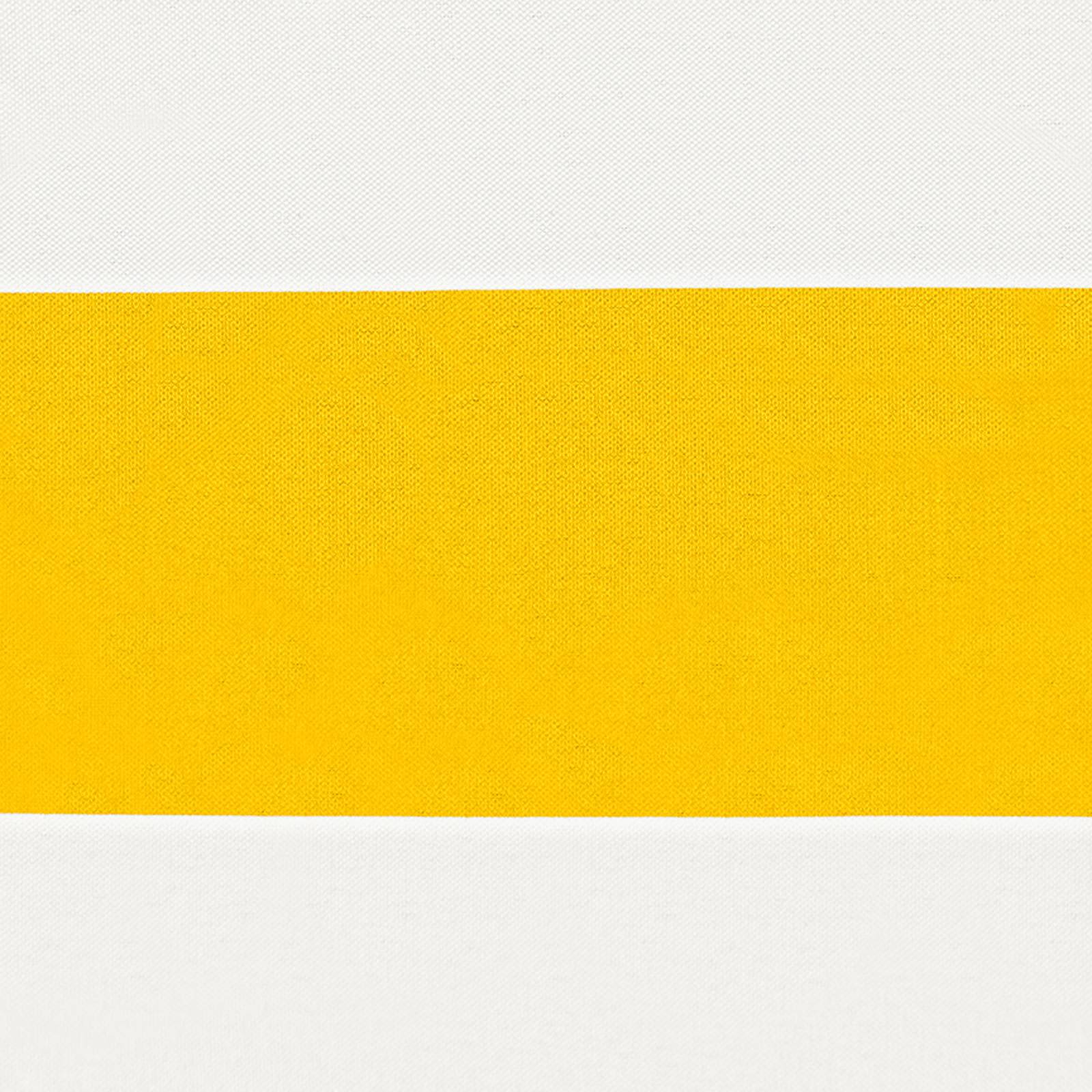 Balkonsichtschutz Gelb und Weiß 110 x 500 cm Oxford-Stoff