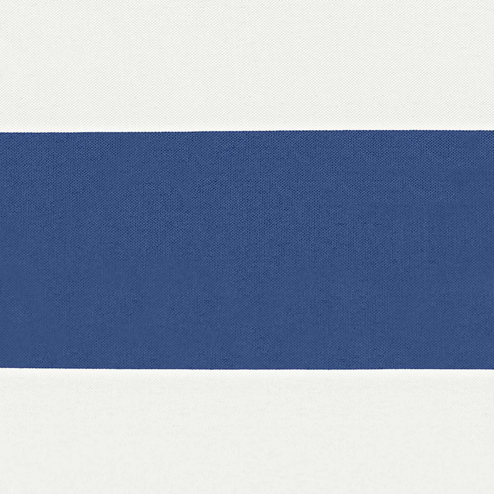 Balkonsichtschutz Blau und Weiß 120 x 200 cm