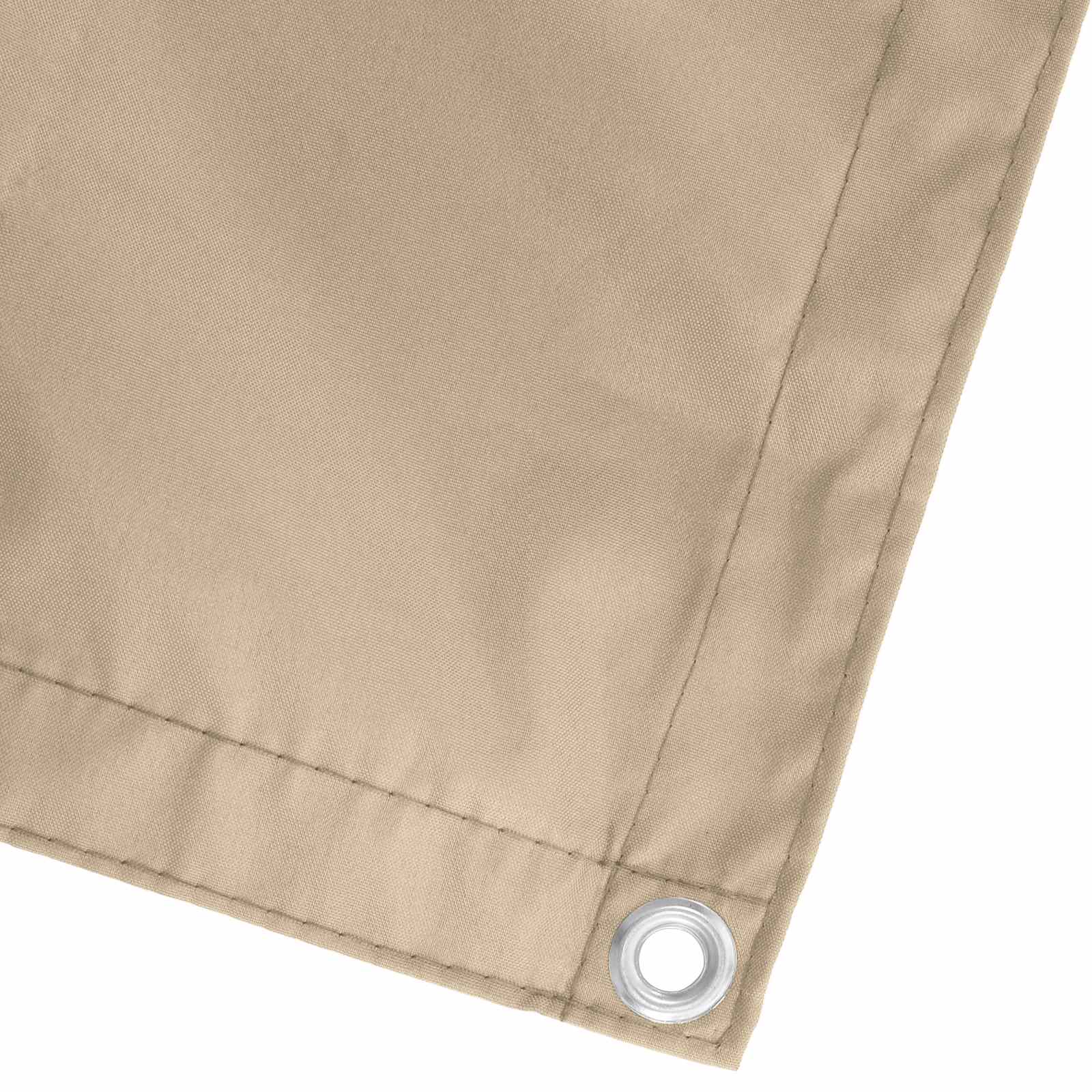 Balkonsichtschutz Beige 100 x 300 cm Oxford-Stoff