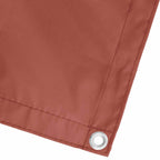 Balkonsichtschutz Terrakotta 110 x 400 cm Oxford-Stoff